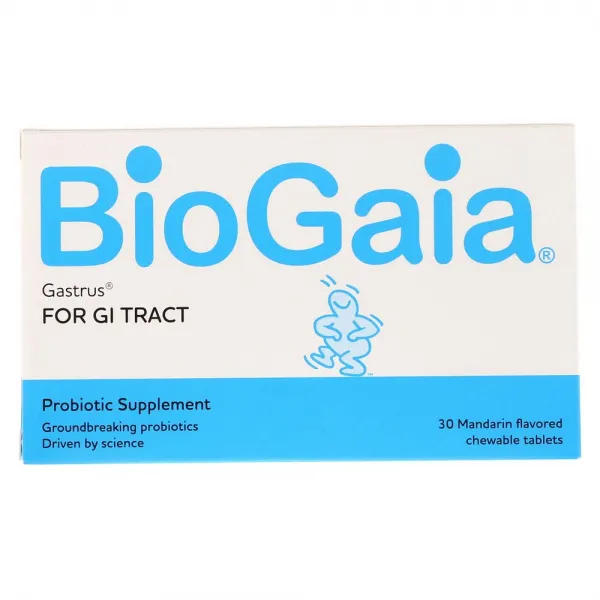 Biogaia Gastrus For Gi Tract 30츄어블정 1팩 30개입