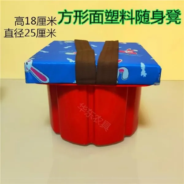 스마트글로벌 의자 하우스 전용 휴대용 농토 정원 경량 비닐 플라스틱 커버 다리 옮겨심다 경제적유형 농사를 짓다 모바일 걸상, 18cm 사각플라스틱 돈 색상랜덤 2