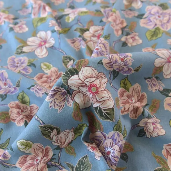 [천삼백케이] [네스홈] [fabric] 함박꽃나무 린넨 Blooming Tree Linen, 단품