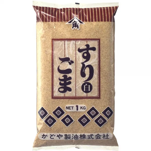 かどや すりごま 白 1kg 카 도야 깨소금 흰색 1kg, 1