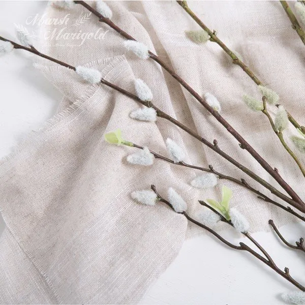 [마쉬매리골드] 갯버들가지_135CM (2COLOR), 색상:WHITE