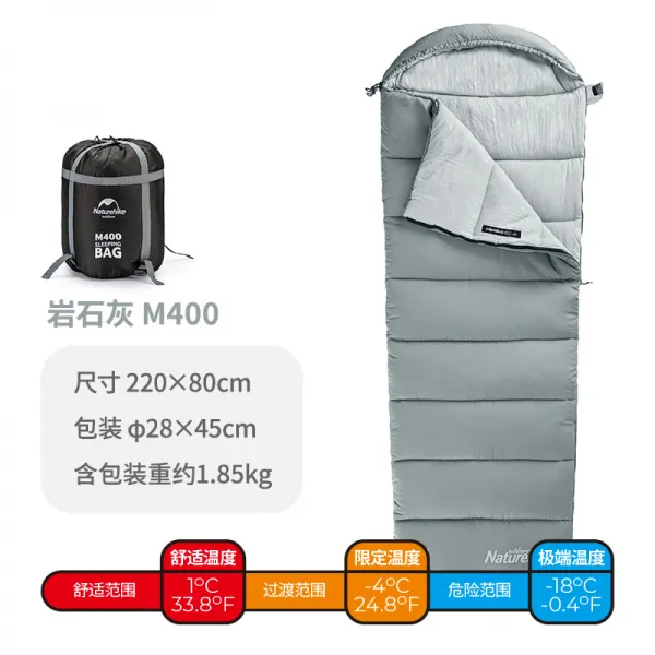 포근한 캠핑 실내 침낭 NH 노숙인 침낭 어른 캠핑 눈독수리가 가을겨울-18212, 05.암반그레이 M400(보충용 공, 단일옵션