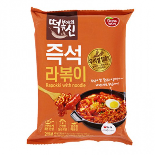 동원 떡볶이의 신 즉석 라볶이 404g 4개