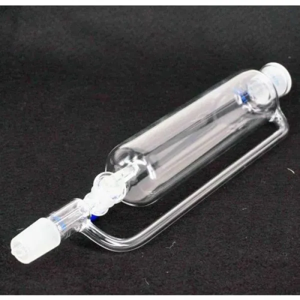 [해외] 250ML 2429 조인트 실험실 압력 균등화 유리 멈춤 쇠가있는 추가 깔때기, 상세내용표시
