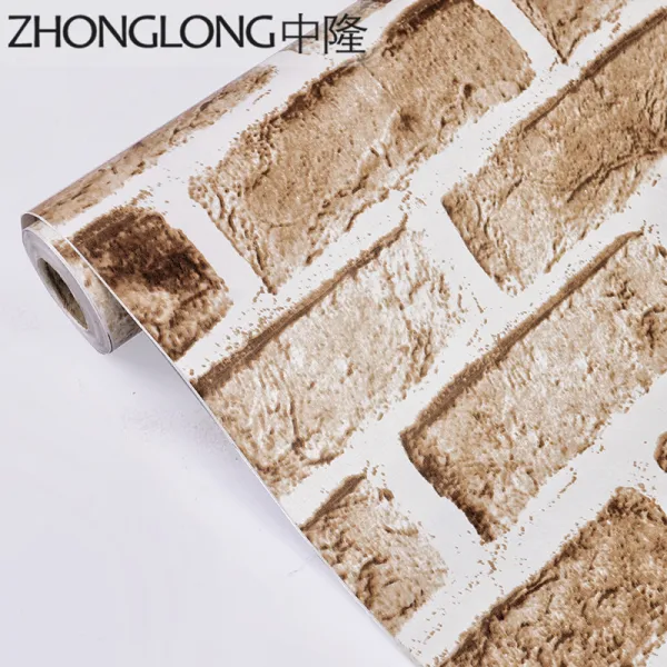 인싸템 기함 작은 집 간 개조함 용품 기숙사 침실 침대머리 리퍼비시 시트지 벽돌무늬 돌덩이 흙벽돌 0.45x 10메터