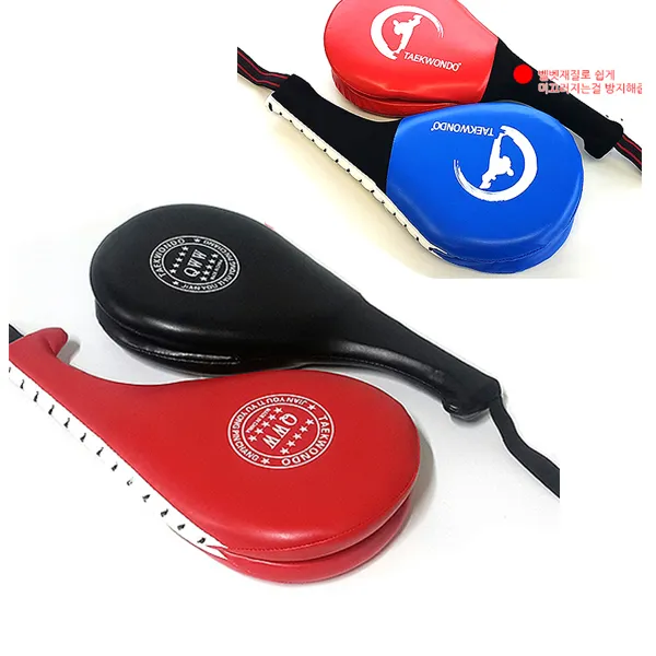태권도 쌍미트 발차기미트 쌍미트_태권도 영어 레드