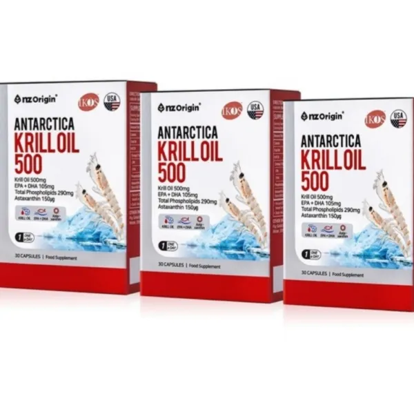 엔젯오리진 남극 크릴오일 500mg X 30캡슐 X 3박스