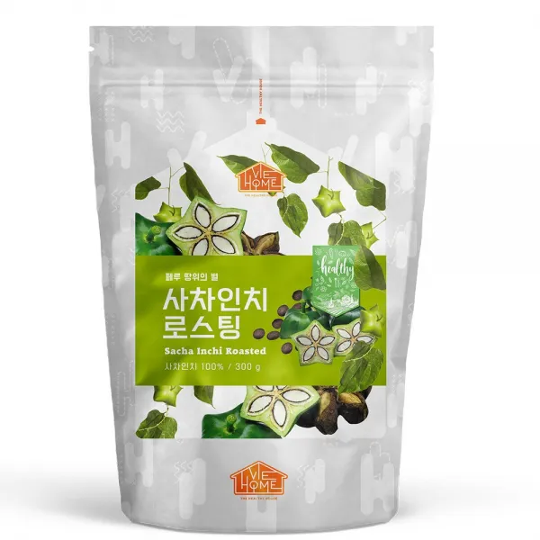 건강한우리집비옴 페루 땅위의 별 사차인치 로스팅 300g 견과류, 1개