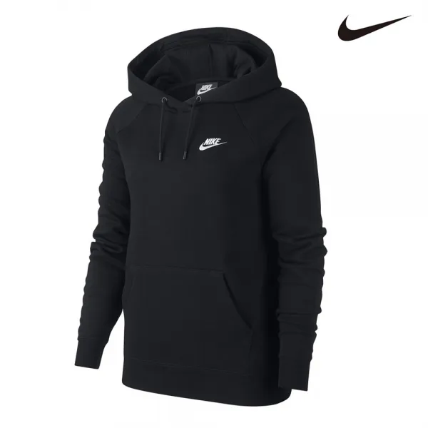 NIKE [나이키] 여성용 NSW 에센셜 플리스 풀오버 후드티 BV4124-010