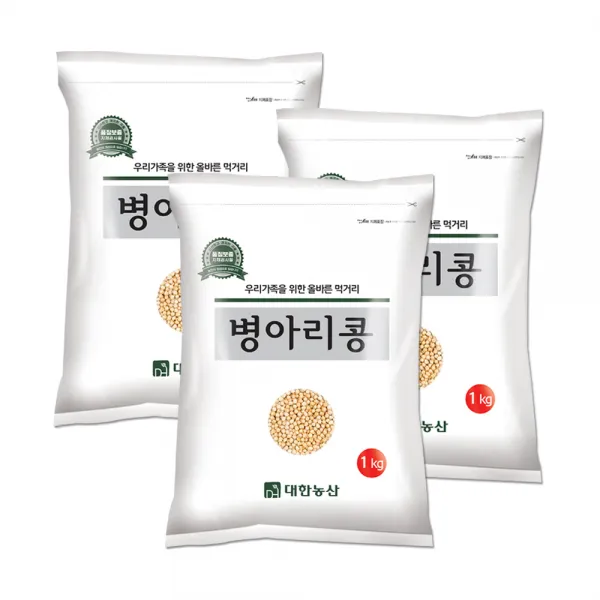 대한농산 병아리콩 3kg (1kg x 3봉), 1개
