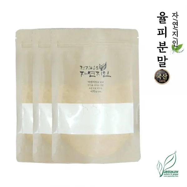 자연지인 율피분말 밤속껍질율피가루, 3팩, 250g