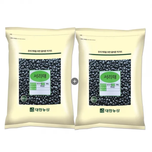 대한농산 서리태 1kg (500g X 2봉), 1개