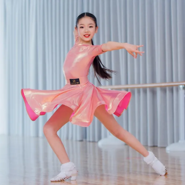 야구의류 르 나중에 풀 라틴댄스 의류 여비 레이싱복 여아 라틴 표준 급수시험 공연복