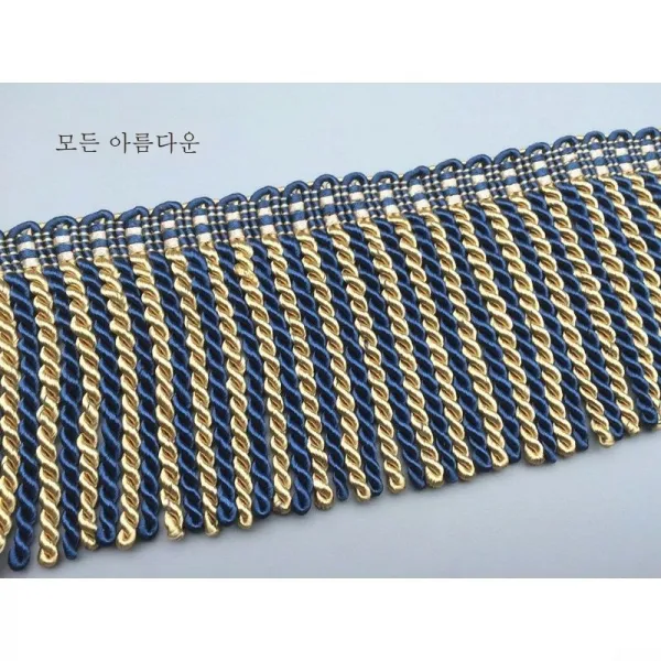ZZJJC 10센티 끈 수술 커튼 소파 쿠션 장식 트위스트 수술 꽈배기 술 보조짐작하다, 난초는 한 판에 약 12미터