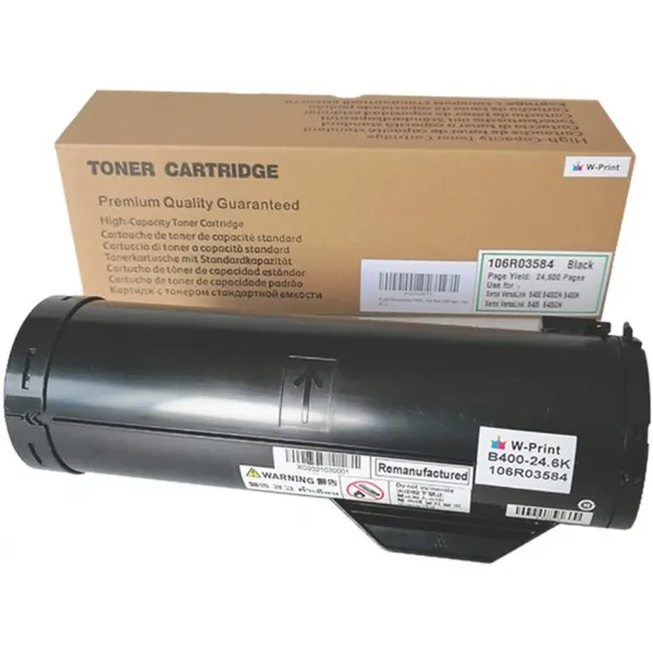 w-print 재생 106r03584 토너 카트리지 교체 를 제록스로 복사하다 versalink b405 b400 b400dn b400n b405dn 검은 24600 pages-1
