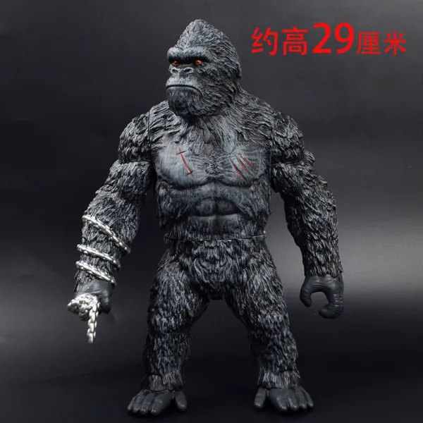 신고질라 피규어 킹오브 몬스터 레드버전 괴수 장난감 키덜트, 스컬아일랜드킹콩A(30cm)개