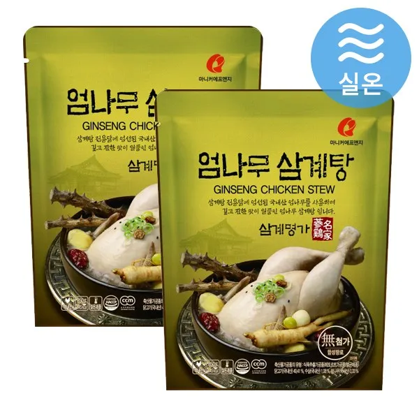 마니커 엄나무삼계탕 850g 2개