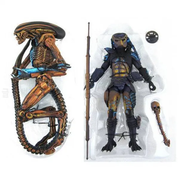 2 개 공상 과학 소설 게임 비디오 게임 외모 프레데터 2 도시 헌터 + 외계