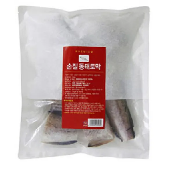두레생협 손질동태토막 700g 매운탕/양송이/미역/재첩/완도다시마/업소용간장/산지직송/튀김가루/송이버섯/봉팔형님, 단일 수량