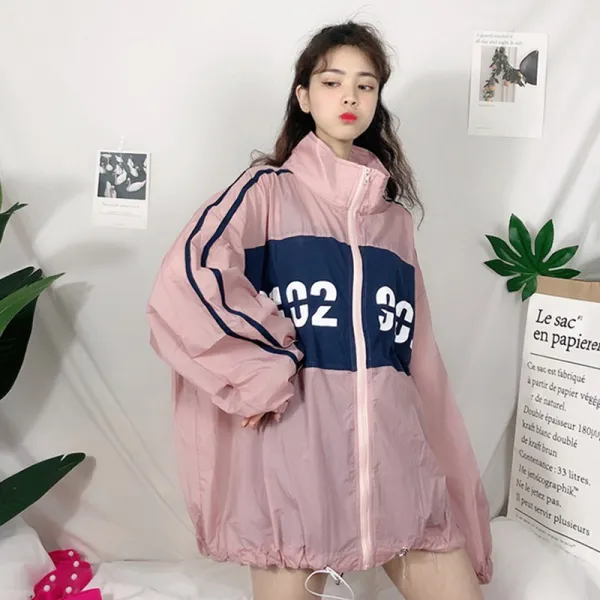 오팔오오팔 여성 여름 후드 자켓 운동 자켓 루즈핏 캐주얼 자켓14 OFO14 591907499413