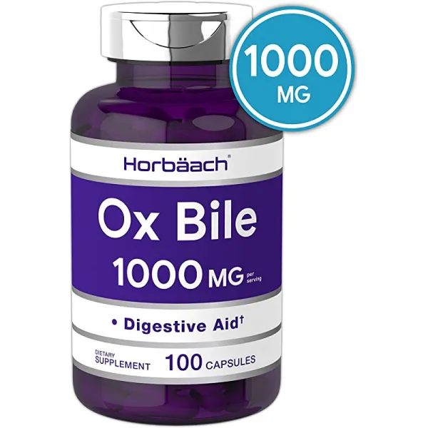 호바하크 옥스 담즙 1000 Mg 100 캡슐 비 Gmo 앰프 글루텐 자유 소화 효소 보충 정제 담즙 염 상세페이지 참조 상세페이지 참조