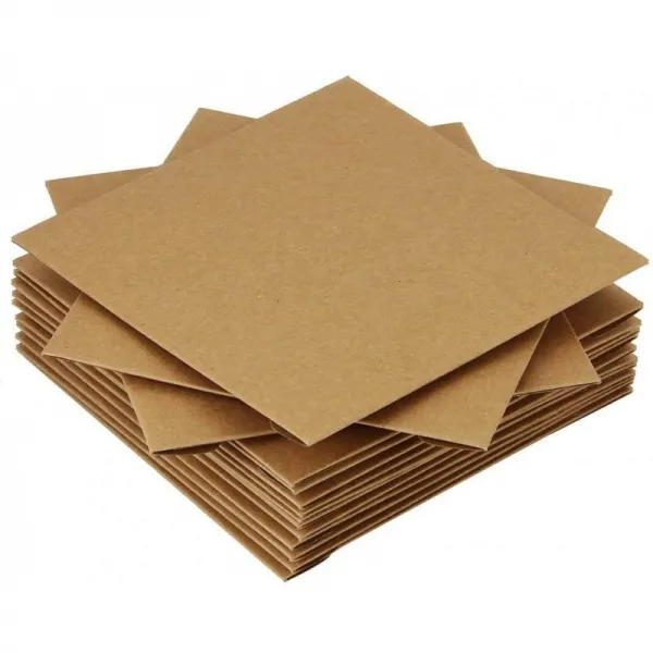 cd경우 크라프트 종이 CD수납 정리 12.5x12.5cm DVD CD페이퍼 슬리브 케이스 선물 50장 세트 3~5노동일, 1