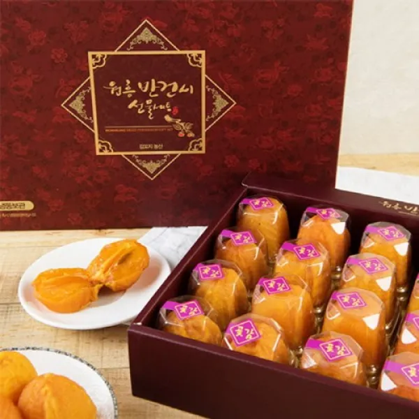 [영동감협동조합] 반건시 선물세트1.7kg(70g이상 24과), 1박스, 1.7kg(24과)