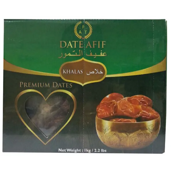 Date Afif Khalas Dates 1kg 칼라스 대추야자 1개