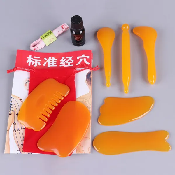 점혈 여성 얼굴 긁다 낯짝 신기 페이스 전신 통용 전용 슈나우져미용 봉 홍역을 앓다 7 선물 가방