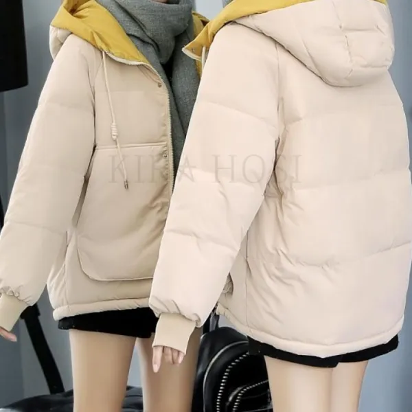 kirahosi 여성 패딩 점퍼 패션 박시 숏 캐주얼 120호+덧신증정 DPq6cr4r