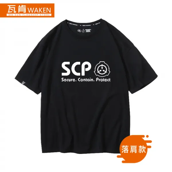 오피셜유니(Officialuni) 면반팔티셔츠 극 내추럴 SCP재단이다 같은스타일 반팔 SCP049돌림병 의사 EUCLID