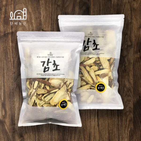 단비농산 감초 300g 국내산 100% 강원도 고성 1개