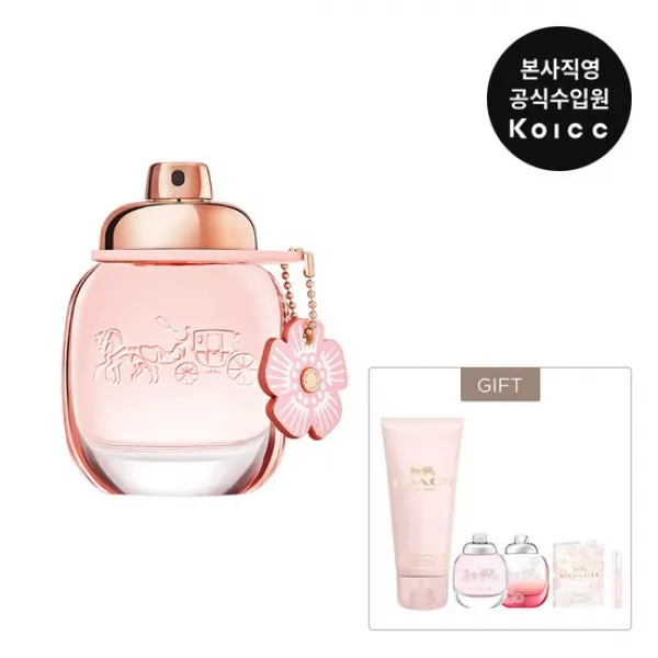 [코익퍼퓸] 코치 플로럴 EDP 30ML(+플로럴 핸드크림 100ML+미니 2종+샘플 1종)