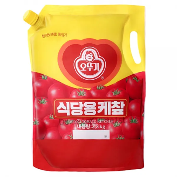 토마토케찹 스파우트 3.3kg / 오뚜기 케찹 /대용량, 1개