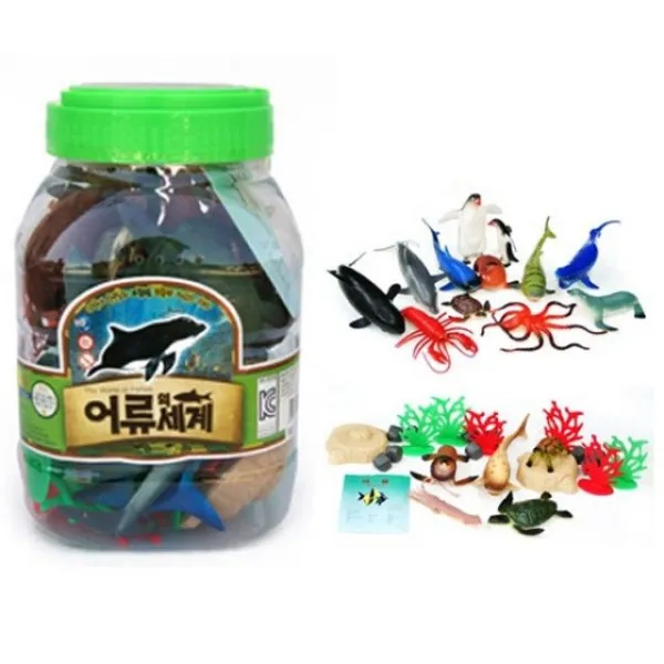 GW0C50913 동물피규어 장난감 유아 아동 어류의세계 학습 dk-03317 대 완구 동물모형 어린이