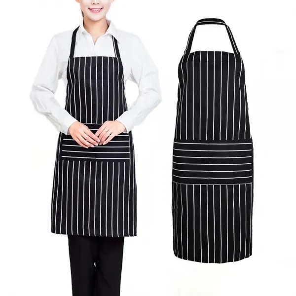와이셔츠 세미정장 공방 남여노소 앞치마 식당 커플, 단일색상
