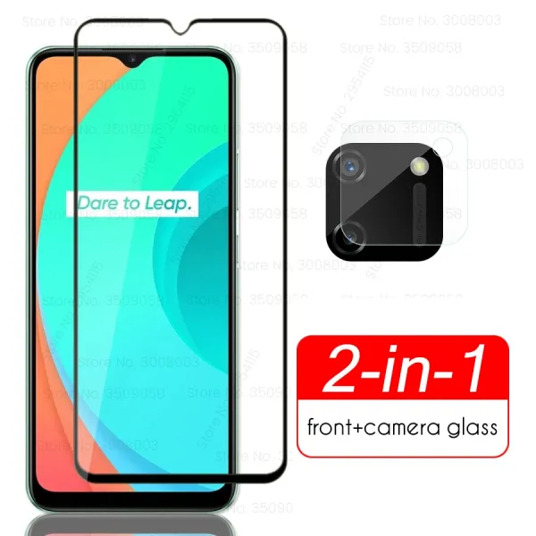 ec11x2185 65 필름 커버에 상대편 실제 mec11 c111c 보호 유리를 위한 realmic11 유리 카메라 보호대전화 화면 보호기, 03 only 1camera glass, 01 for realme c11