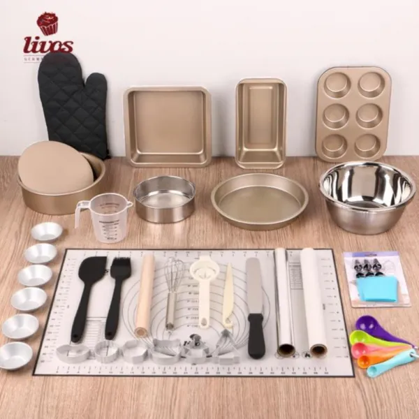 쿠키만드는 도구 연마도구 입문 세트 주방 수공예제작 몰드 입문자 솜장갑 도넛튜브 가정용, T01-골드색없음계란거품기 전기를 화합시키다 체중계