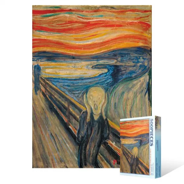 500피스 직소퍼즐 절규 퍼즐 직소퍼즐500 500피스퍼즐 퍼즐만들기 상세페이지참조 상세페이지참조 