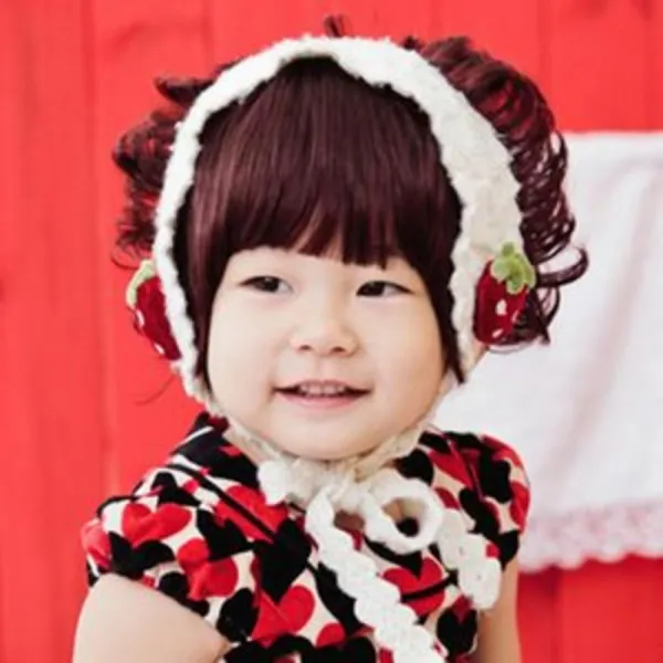 NHPMART◎WIG_아기가발 하니+늪마트◎+늪마트◎, 단일상품, ◑다음옵션선택◐쵸코브라운