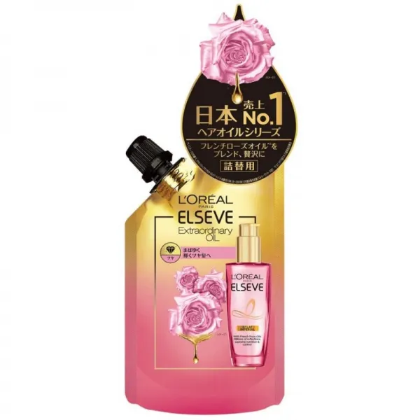 L'Oreal Paris(로레알 파리) 씻지 않는 트리트먼트 끈적이지 않기에 세ー우 엑라앙 페데 리얼 머릿기름, 1