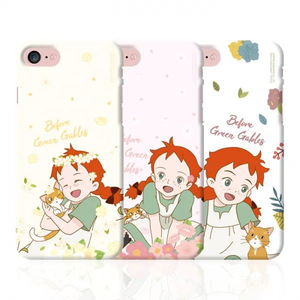 아이폰11 안녕앤 스프링플라워 슬림하드케이스 베이지플라워앤_코