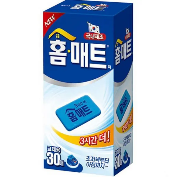 코코마켓 묶음상품 홈매트코드롤러훈증기용리필 30매 X12개 모기 파리 살충제 1
