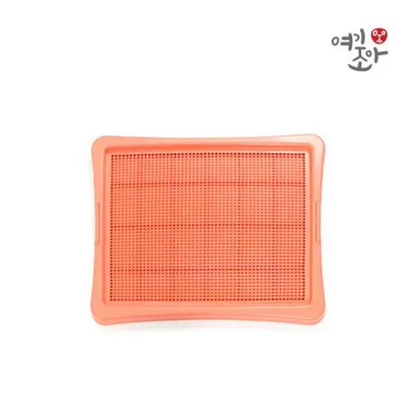 Living Coral배변판스몰사이즈뒷간망사형여기조아욕실대변판