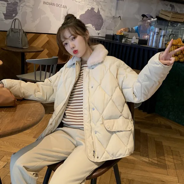 벨라루티 겨울룩 데일리룩 퍼카라 퀄팅 패딩점퍼