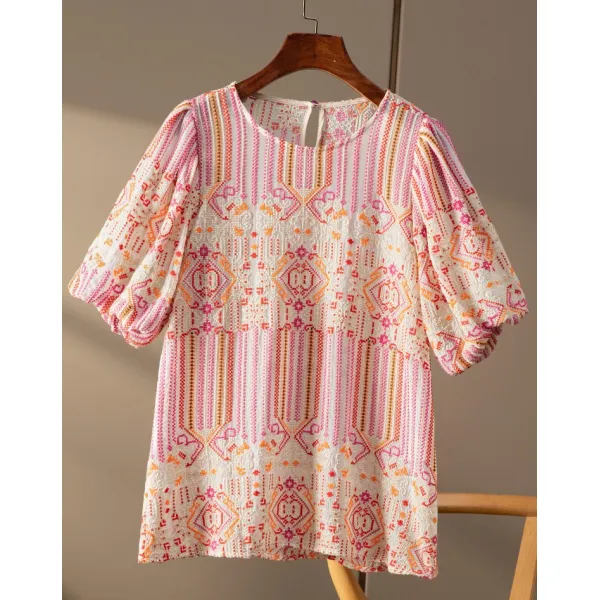 봄 하우스 프랑스 빼앗다 인 안구 자수 실크 여성 322t 특