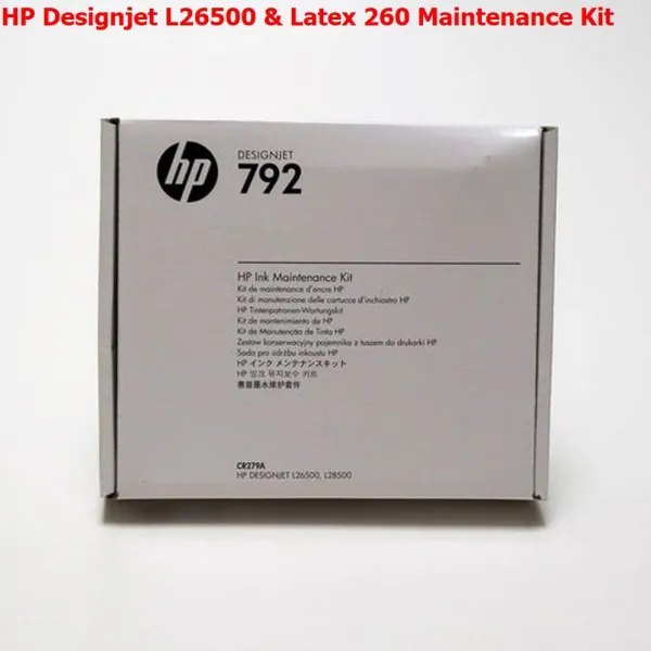 MDF5902 HP Designjet L26500 Latex 260 Maintenance Kit 리필키트/정품번들잉크/정품폐토너통/폐토너수집기, 1개, 상세페이지 참조