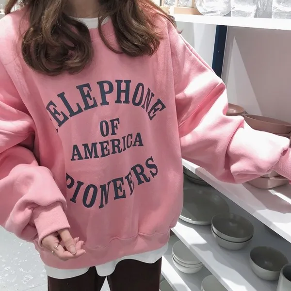 드레스날다 멜로드라마 오버핏 기모 맨투맨 Mtee1217 