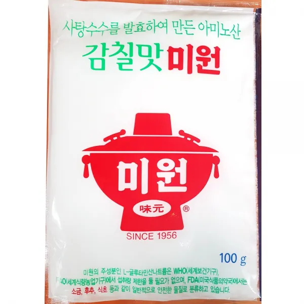 45 도우유통 / 업소용 식당 감칠맛 미원 대상 100gg 조미료 식자재 식자재업체 미원MSG 식자제 기타지미조미료, 단일 수량