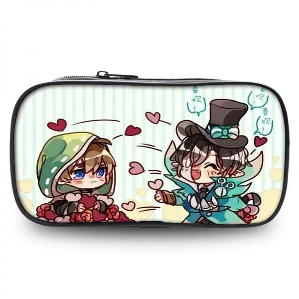 스윗포켓 학생필통 다섯째 인격 포스터 비추다 플라워 프린트 트렌드 남성 여성 지지 패턴 19